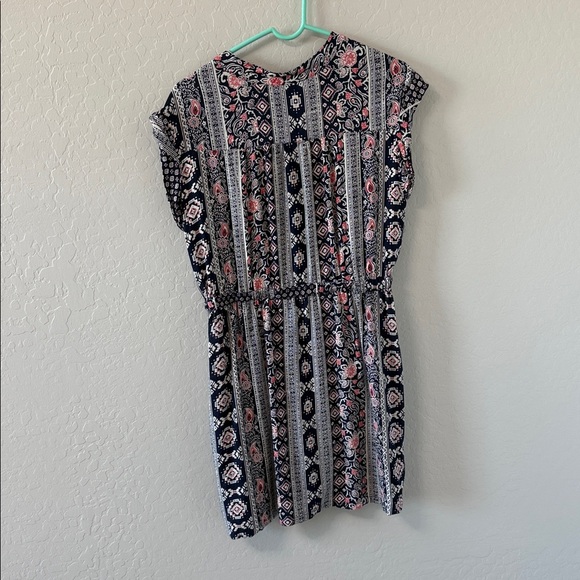 Angie Floral Navy and Pink Top - Picture 6 of 6